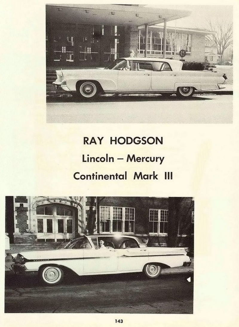 Sturgis Auto Dealers - Sturgis High School - Sturgensian Yearbook Class Of 1958